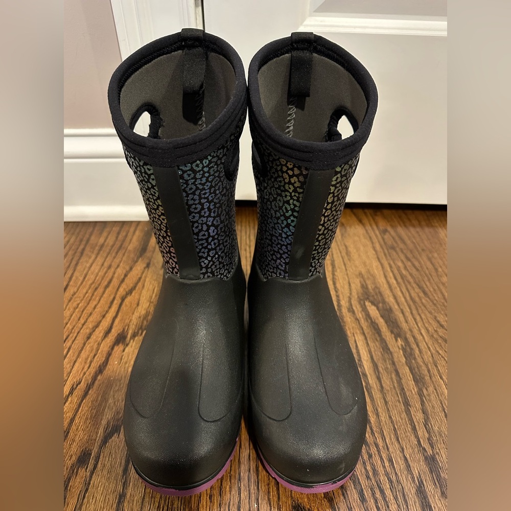 Bogs Neoclassic Rainbow Leopard Insulated Waterproof Boot - Youth